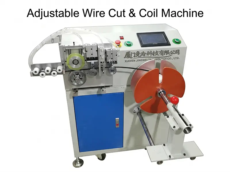 Einstellbare Drahtschneid- und Wickelmaschine WPM-110CL | JINGWEI