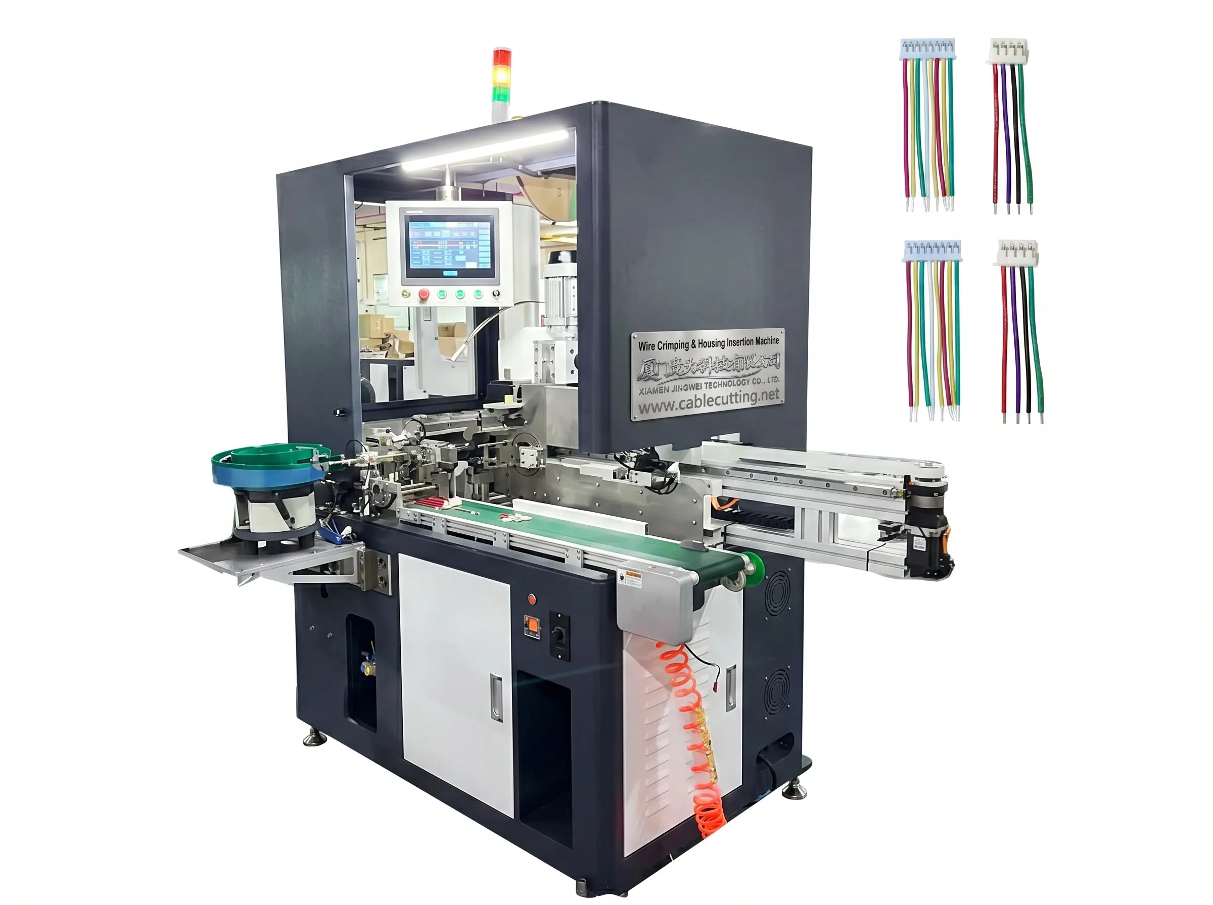Automatische Crimp- und Gehäuseinsertionsmaschine WPM-5505