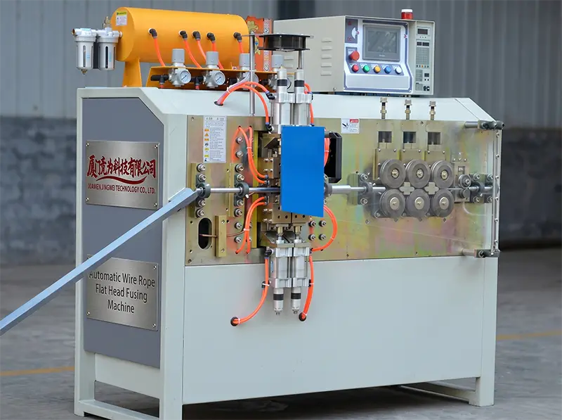 Automatische Flachkopf-Seilschmelzmaschine WPM-60SF | Präzise & Effizient