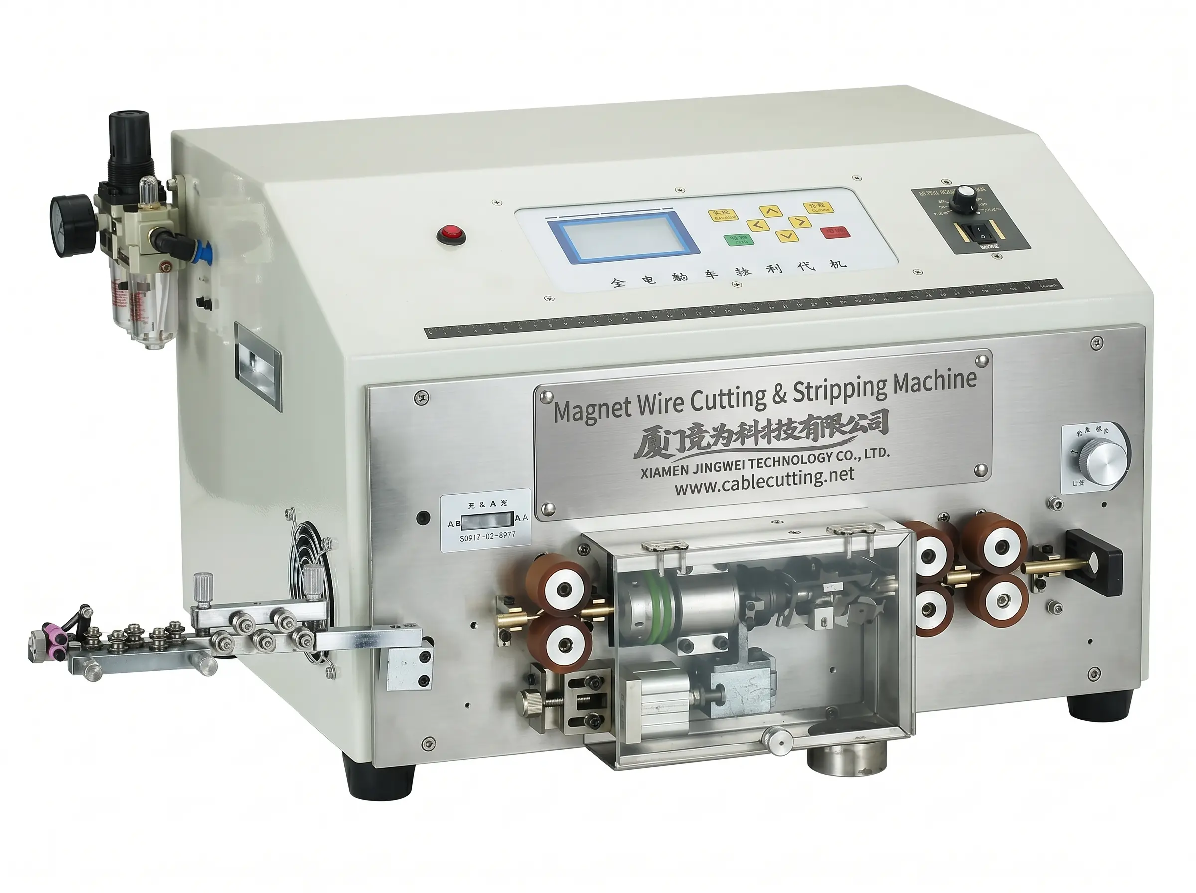 Magnetdraht-Schneid- und Abisoliermaschine WPM-0525 – Präzise & Effizient