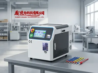 Automatische Aderendhülsen-Abisolier- und Crimpmaschine mit Verdrillfunktion JW-0.3-16MM2