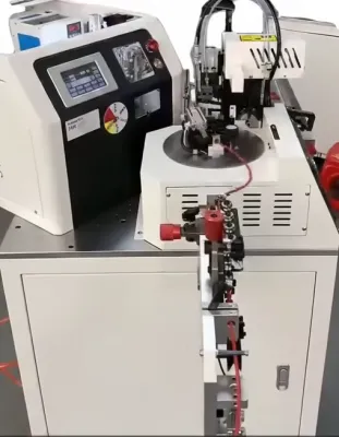 Automatische einseitige Aderendhülsen-Crimpmaschine JW-A173 Thumb