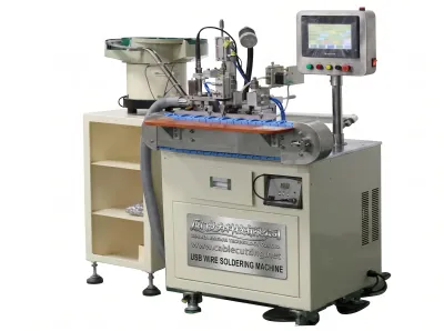 Automatische USB-Mikrolötmaschine 600W, 800-1200pcs/h WPM-121-MC - Automatische Lötmaschine