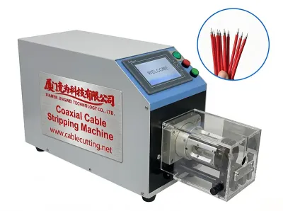 Automatische Abisoliermaschine für Koaxialkabel WPM-6806D