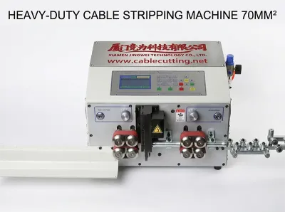 Automatische Kabelabisolier- und Schneidemaschine für 70mm² WPM-MAX2-70mm2