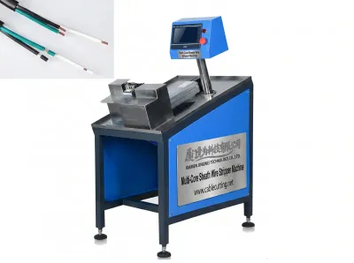 Mehradrige Manteldraht-Abisoliermaschine für Lang-/Kurzdrähte WPM-25-290