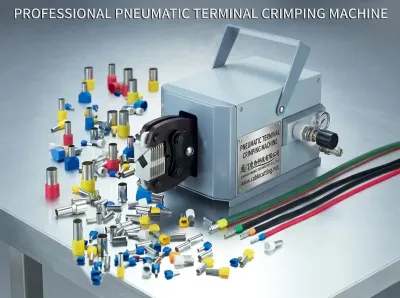 Pneumatische Crimpmaschine für Anschlüsse 0,25-120 mm² WPM-120Y - Tragbare Crimpwerkzeuge