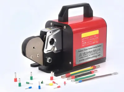 Pneumatische Rohrcrimpmaschine für Kabelendhülsen T6-4 - Tragbare Crimpwerkzeuge