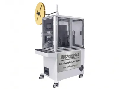 Halbautomatische Drahtabisolier-, Dichtungs-Crimpmaschine WPM-5030
