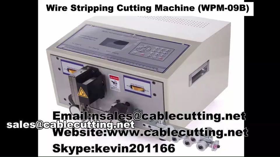 Automatische Abisolier-Maschine WPM-09C – Präzise Kabelverarbeitung von JINGWEI