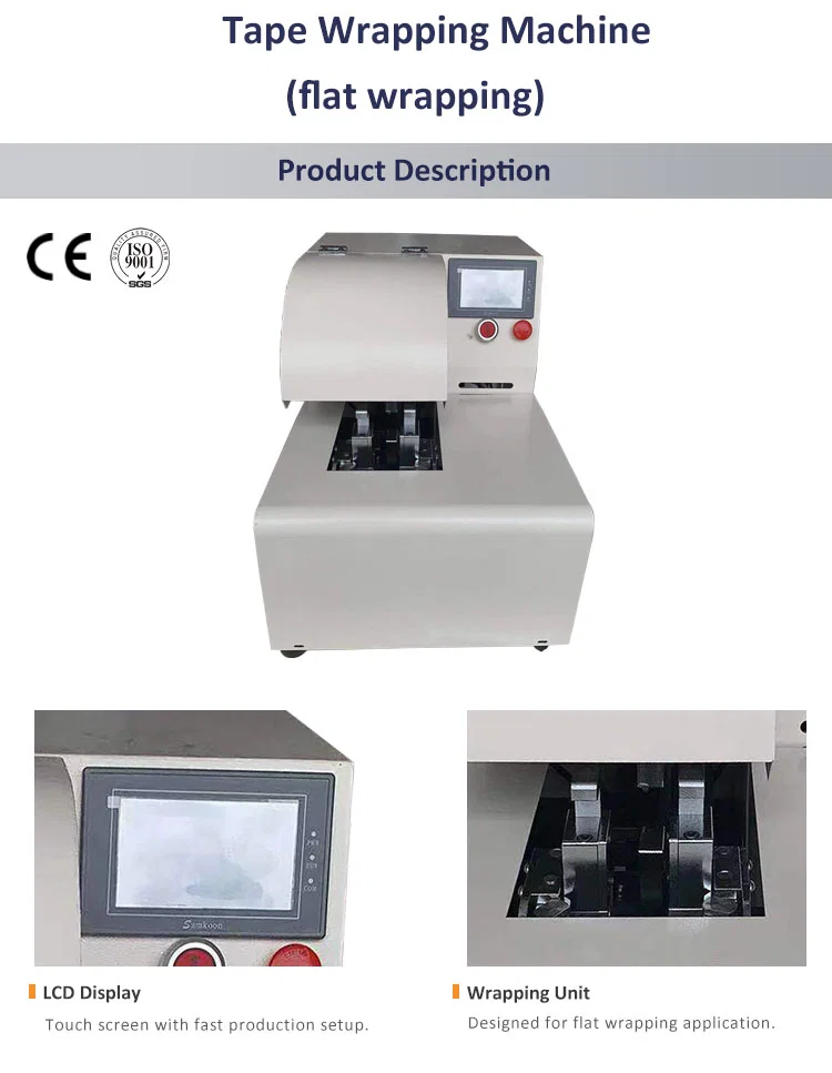 Flachbandwickelmaschine zum Aufwickeln von Flachkabeln, Elektrische Bandwickelmaschine, Automatische Bandwickelmaschine, Automatische Wickelmaschine