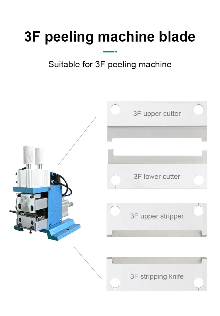 Special Durable blade, 3F Cable core wire stripping pneumatic machine blade Spezielle langlebige Klinge, 3F Kabelkern Drahtabisolieren pneumatische Maschinenklinge