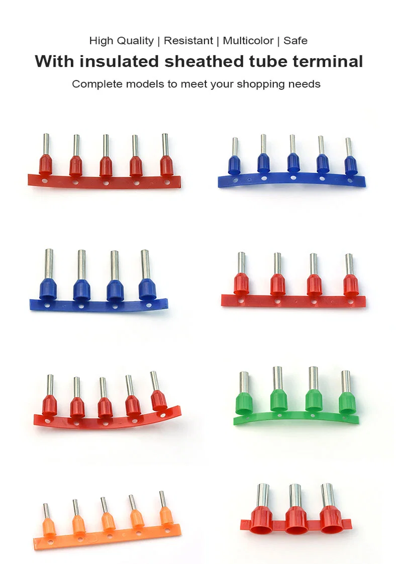 Stiftanschluss, isolierter runder Anschluss, Rohranschlüsse