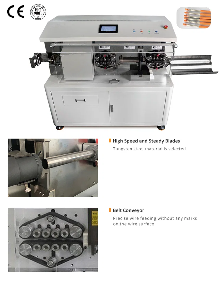 Automatic Coaxial cable cutting stripping machine, Cable Stripping Machine, Coaxial Cable Stripping Machine, Stripping Machine Automatische Abisoliermaschine zum Schneiden von Koaxialkabeln, Abisoliermaschine für Kabel, Abisoliermaschine für Koaxialkabel, Abisoliermaschine