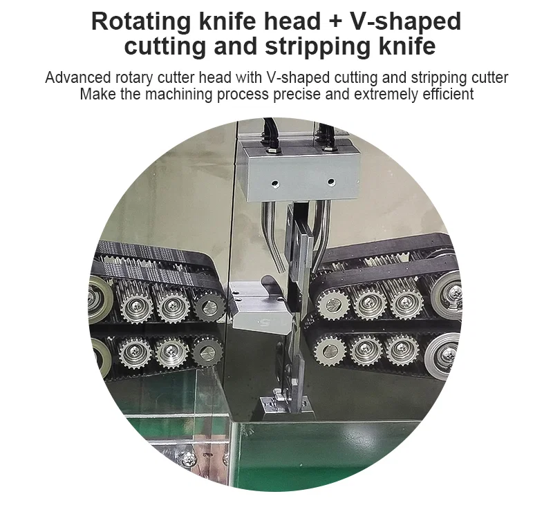 Automatische Abisoliermaschine zum Schneiden von Koaxialkabeln, Abisoliermaschine für Kabel, Abisoliermaschine, Abisoliermaschine, Flexible Koaxialdrahtschälmaschine, Schälmaschine für Koaxialdraht, Automatische Abisoliermaschine für Koaxialkabel