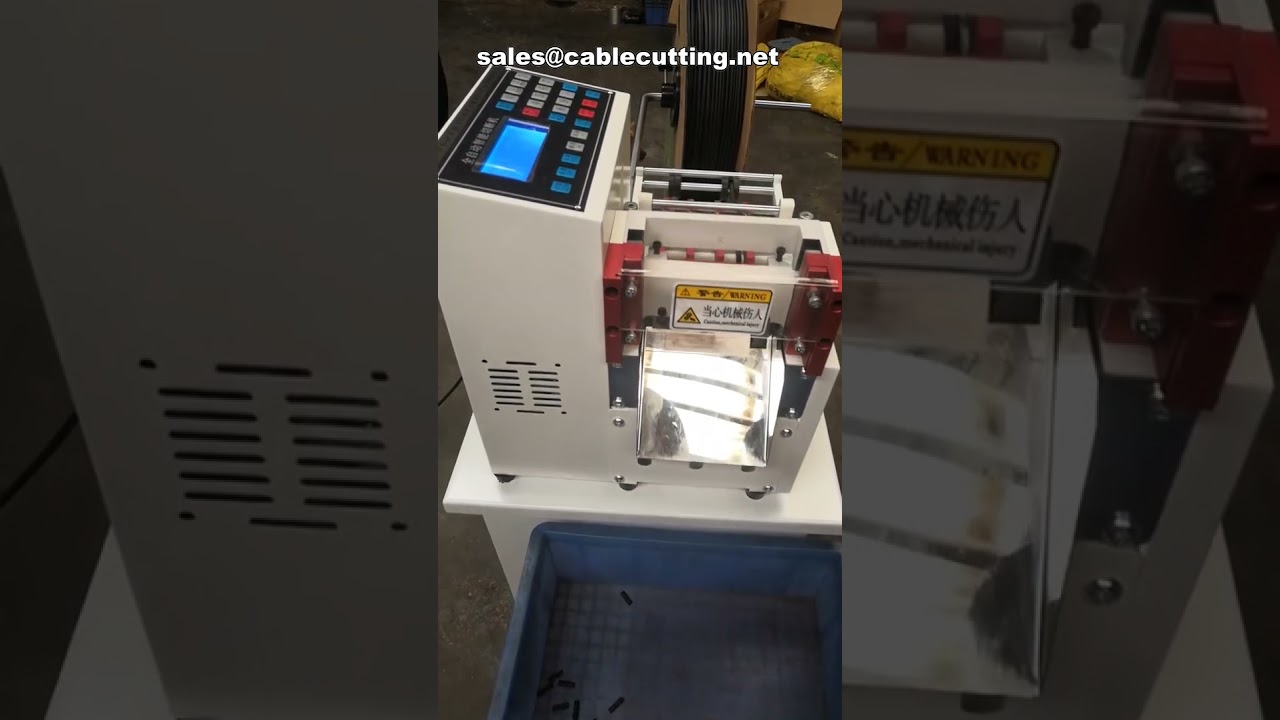 Präzise Schrumpfschlauch-Schneidemaschine | Industrielle Tubing-Schneidlösung