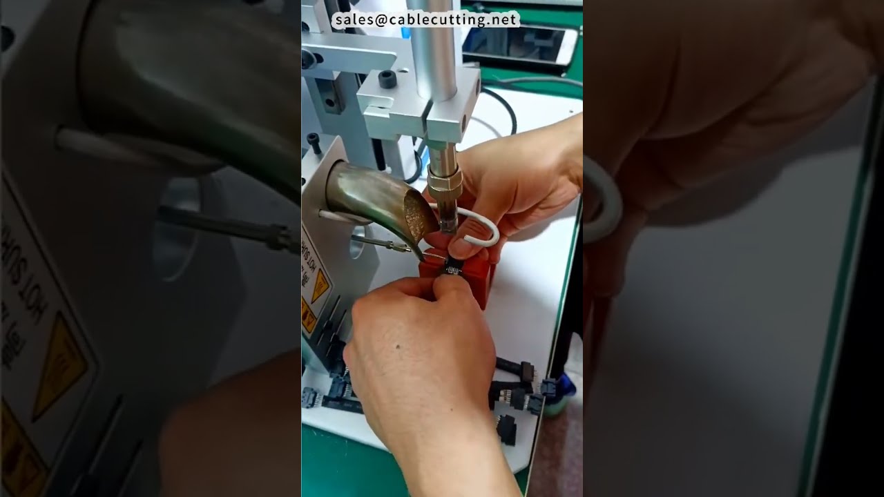 8P SATA Kabel Lötmaschine – Niedrige Fehlerquote & Vollständige Lötstellen #Fabrik #Maschine #DIY