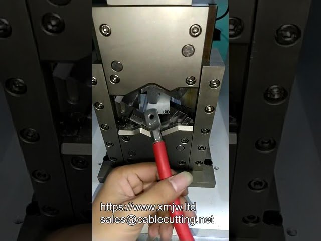 Automatische ultra-leise Crimp- und Nietmaschine für Anschlussklemmen