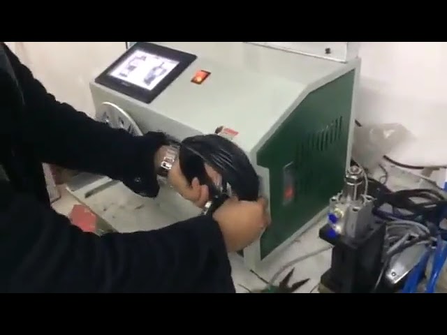 Automatische Drahtwickel- und Bindemaschine für Kabelverdrillung | Fabrikautomation