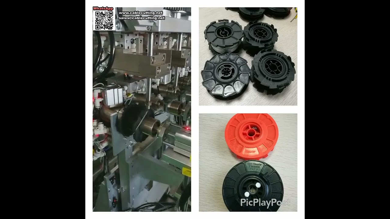 Hochmoderne 6-Achsen-Automatikwickelmaschine für Betonstahl-Bindedrahtspulen