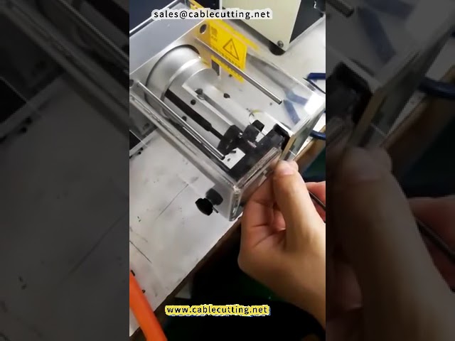 Coaxial Wire Stripping Machine