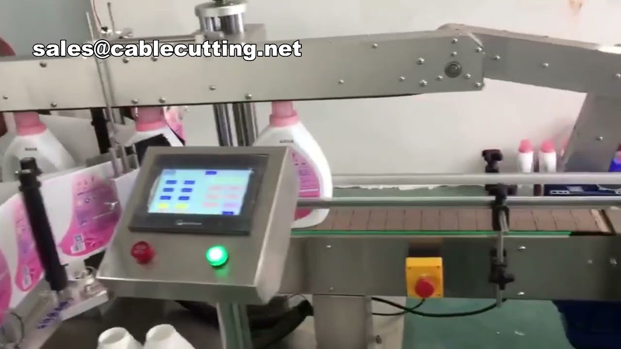 Manuelle Vollaluminium-Etikettiermaschine für quadratische Flaschen – Effiziente Dosenetikettierung