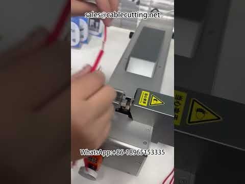 Ultraschall-Schweiß- und Abisolieranlage für Kabelbäume – Effiziente Automatisierung