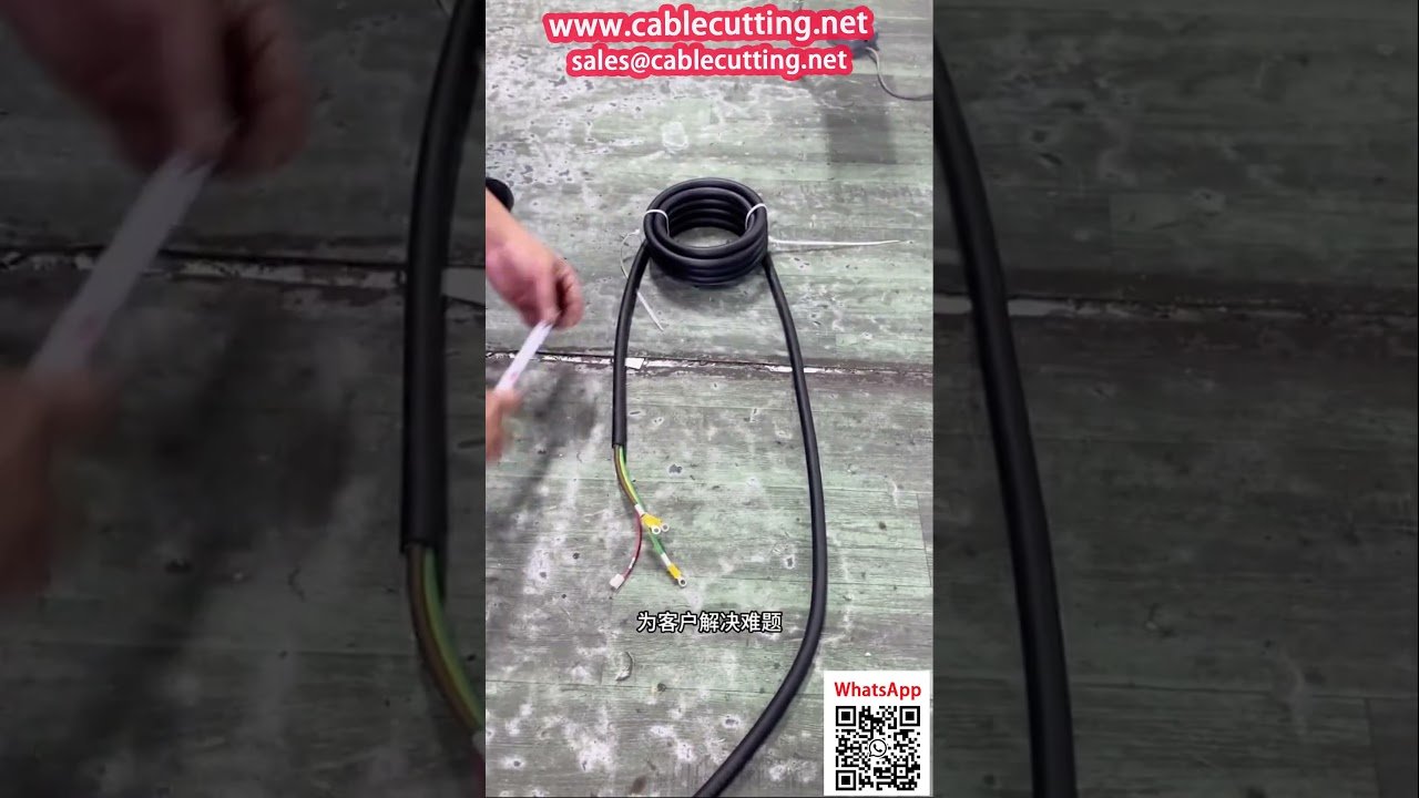 Effiziente Kabelwickelmaschine für EV-Ladekabel und Kabelbäume