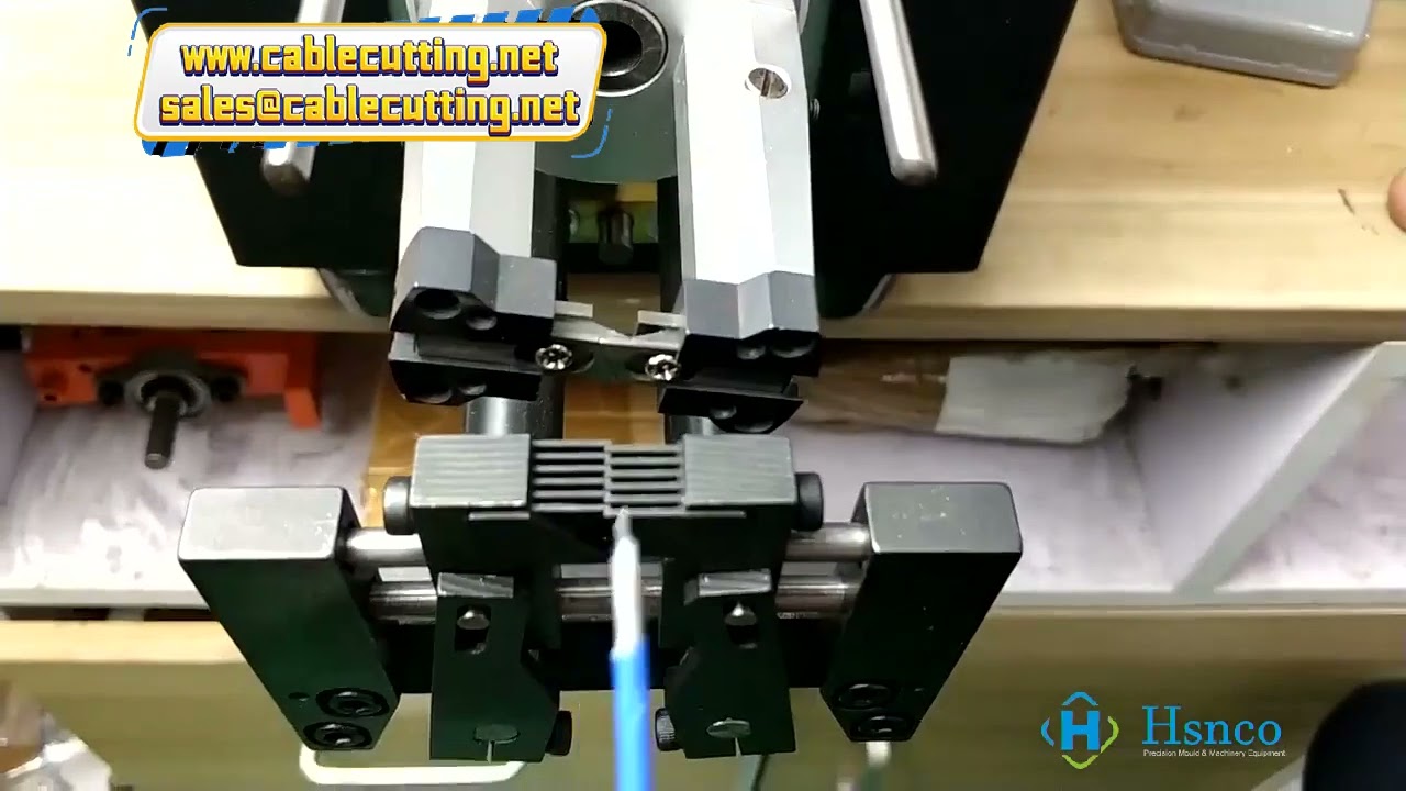 Wire Coaxial Cable Stripping Machine Wire Stripper Coaxial Multi Layer Cable Cutting Peeling Machine