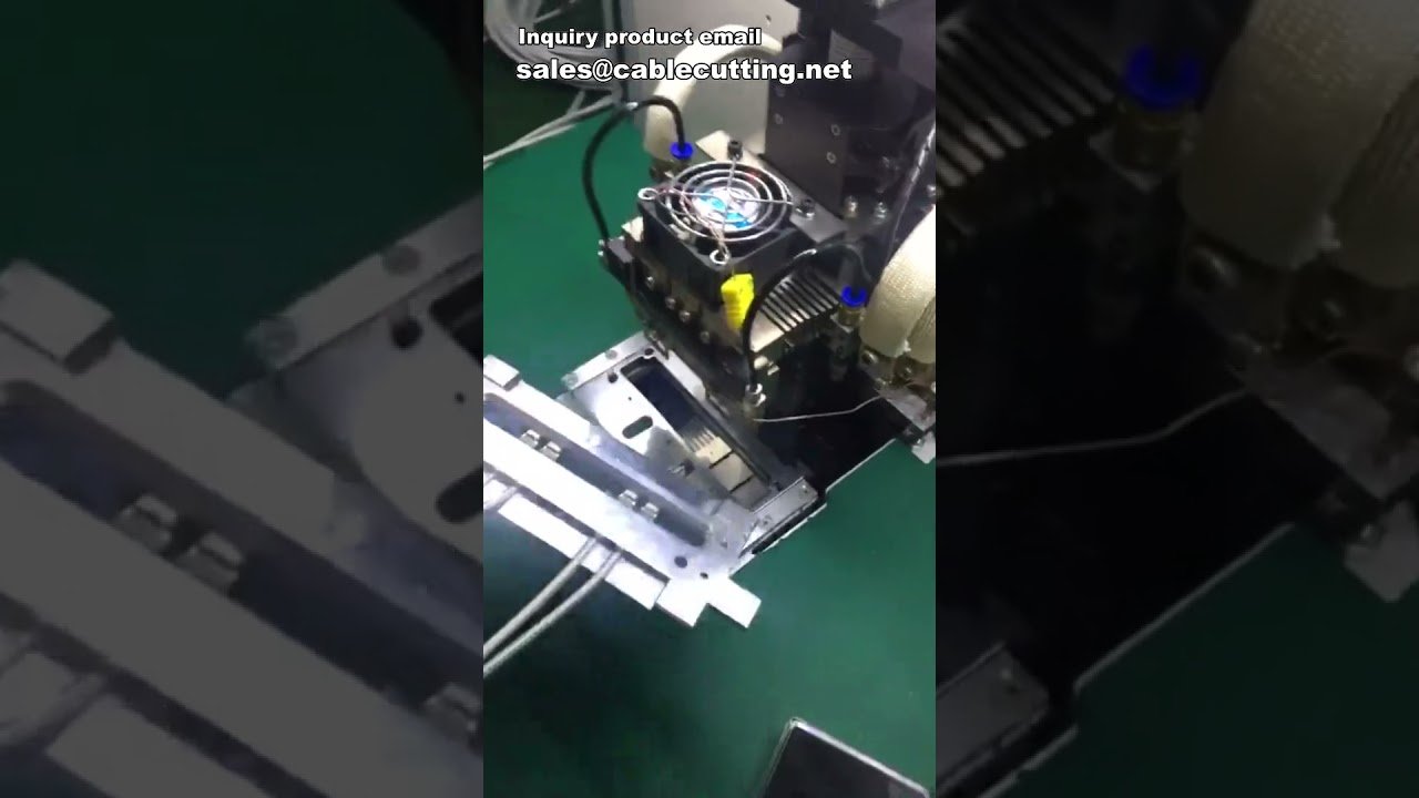Automatische Lötdrahtmaschine für Kabel und Drähte | Effizientes Löten