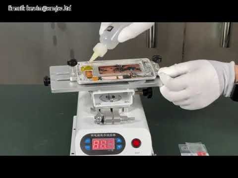 TBK 988C 7 Zoll Vakuum-LCD-Trenngerät für gebogene Bildschirme – iPhone & Samsung Display-Reparatur mit Heizung
