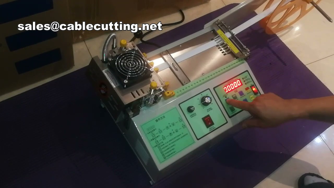 Bedienungsanleitung für Stoffgurt-Reißverschluss-Gurtbandmaschine und elastische Gurt-Schneidemaschine