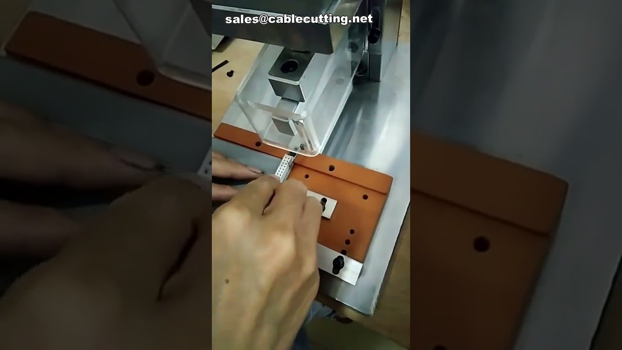 IDC Kabelpressmaschine & Kabelschädel-Crimpmaschine – Effiziente Crimp-Anlage