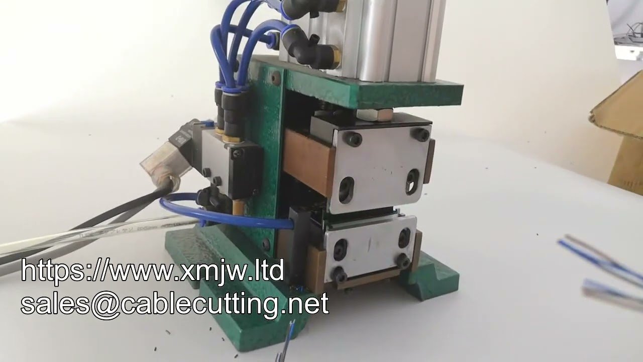 WPM-3F Pneumatische Abisolier- und Verdrillmaschine für mehradrige Kabel – Günstig & Effizient
