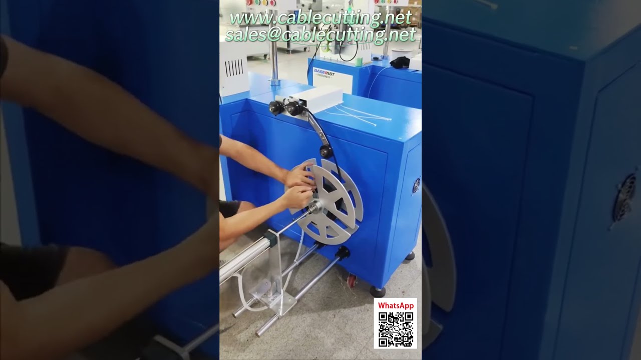 Versatile Automatic Winding Machine for Network, Power & Coax Cables