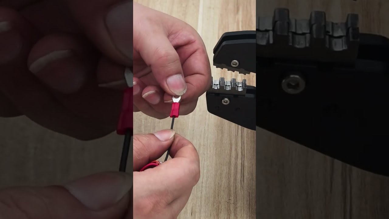 Individuelle Crimpformen mit elektrischer Anschluss-Crimp-Maschine | #Fabrik #Maschine