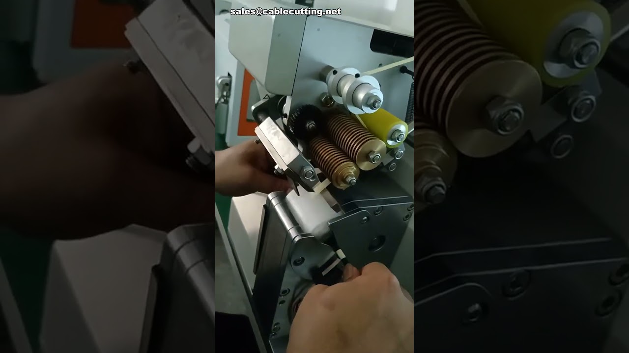 Elektrische Punktbandwickelmaschine für Malerkrepp – Automatisierte Verpackung #Maschine #Fabrik