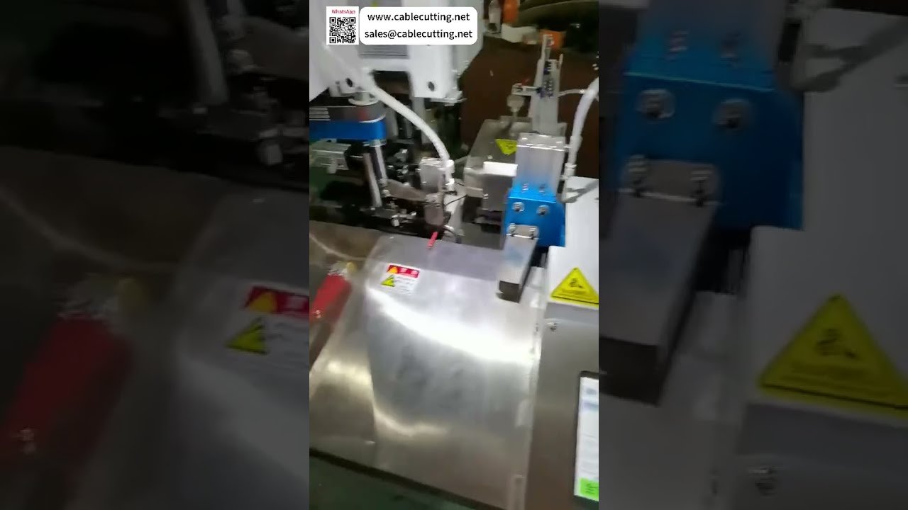 Automatische Crimpmaschine mit Drucküberwachung für Tyco Auto-Steckverbinder – Kabelbaum-Maschine