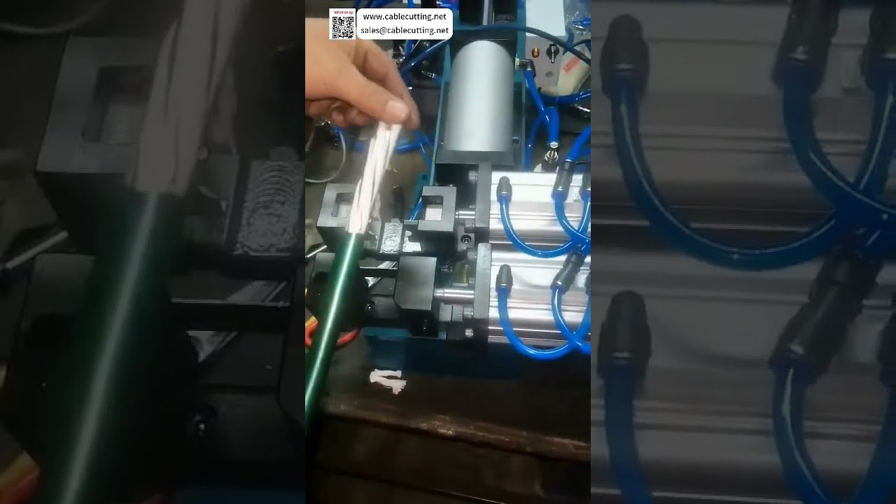 Kraftvolle Abisoliermaschine Modell 416 – Für Kabel bis 20 mm Durchmesser | Hoher Ertrag