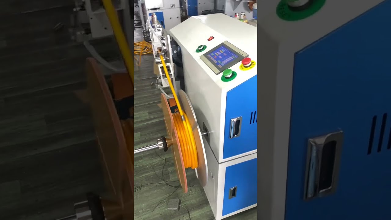 Automatic Meter Counting, Sorting, Cutting, Tube Winding & Coiling All in One Machine for Garden