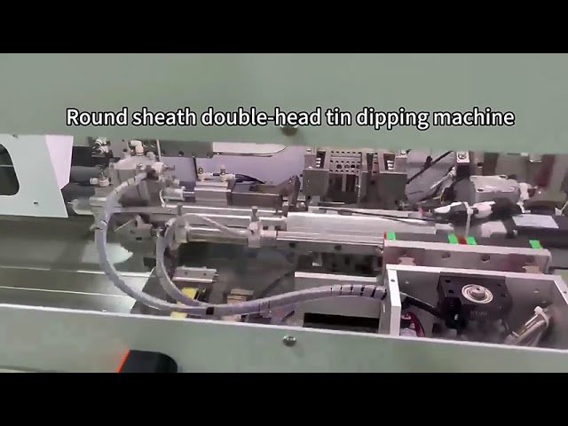 Multifunktionale automatische Kabel-Abisolier-, Verdrill- und Verzinnungsmaschine für mehradrige Leitungen
