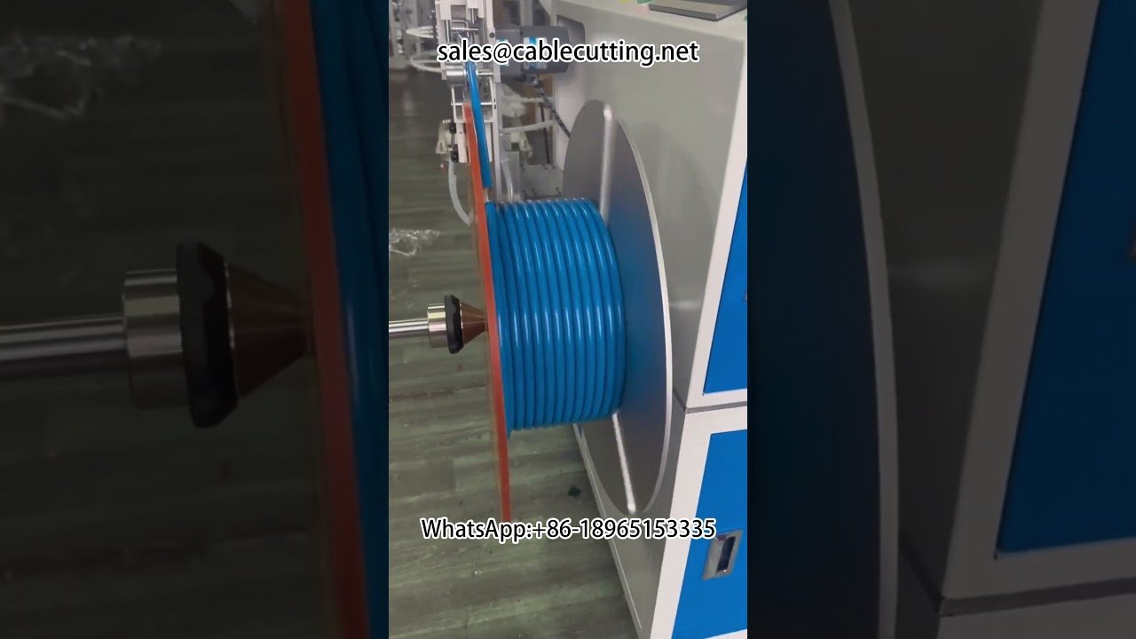 Automatische Meterwickelmaschine für Schläuche & Kabel