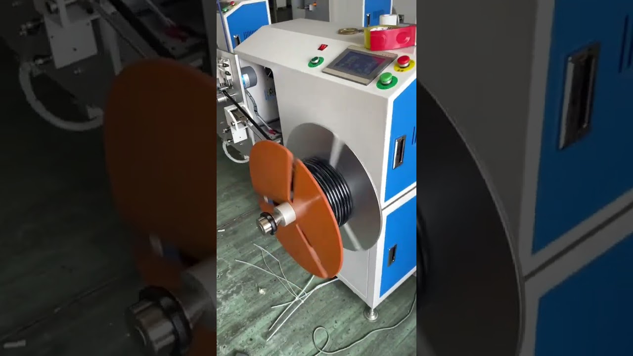 Precise Floor Standing Metering Tube Coiler with Neat Sorting & Clean Cutting