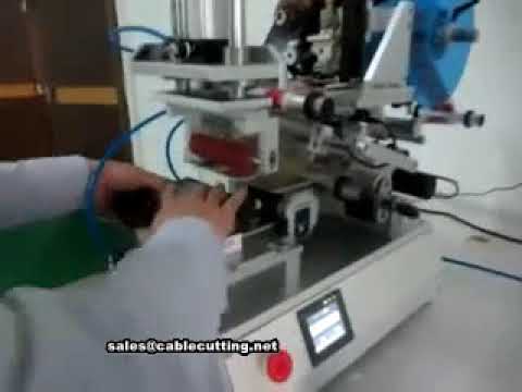 Automatische Rund- und Flachflaschen-Etikettiermaschine – Hochgeschwindigkeits-Etikettierung für die Industrie