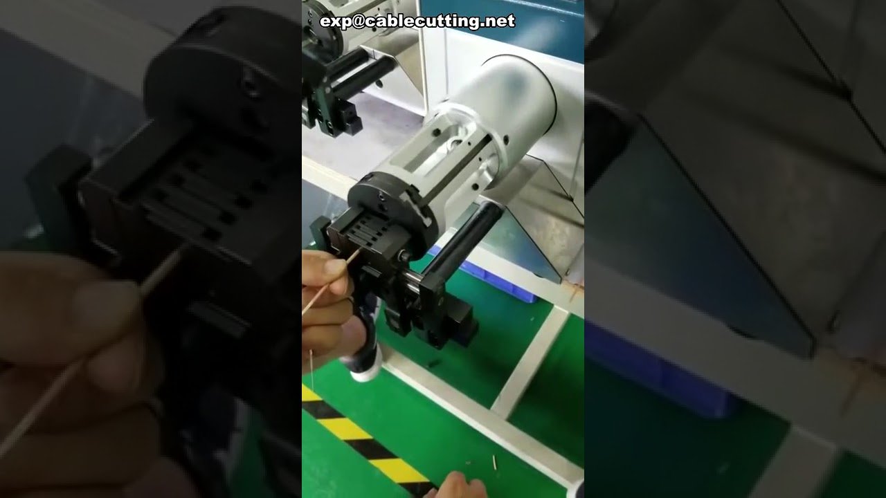 Präzise Koaxialkabel-Abisiermaschine für RG316 & Coax | Automatisiert
