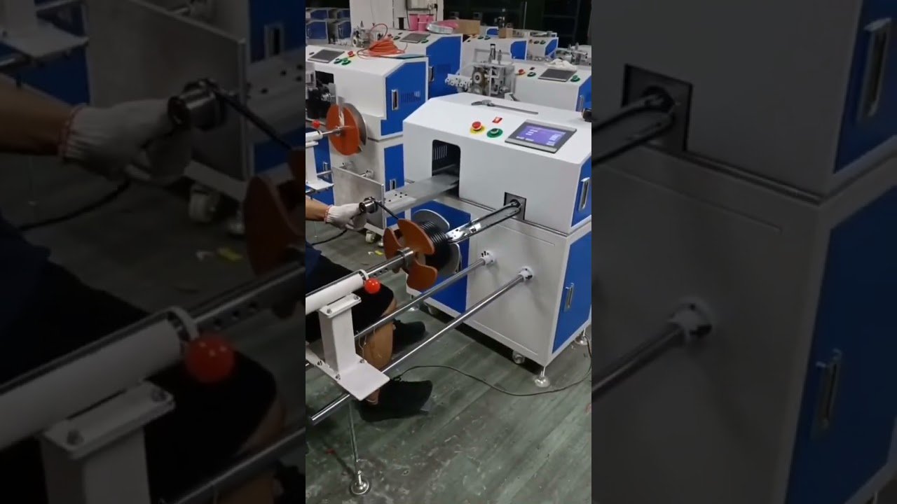 Automatisierte Drahtwickelmaschine nach Maß – Präzision für Ihre Fabrik #Fabrik #Maschine