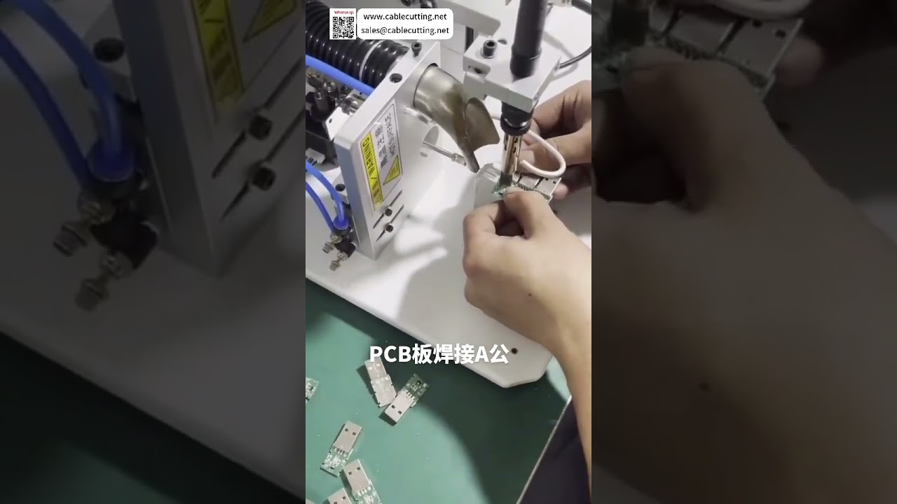 Automatische Drahtlötmaschine – Hocheffizientes Löten von Leiterplatten & Kabeln
