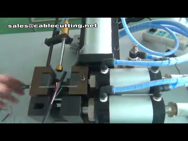 Pneumatische Abisoliermaschine & Elektrischer Kabelmantel-Stripper MP-4 – Effiziente Automatisierung