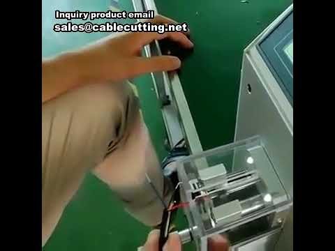 Automatische Koaxialkabel-Abisolier-Maschine – Effizientes Abisolieren für Industrieanwendungen