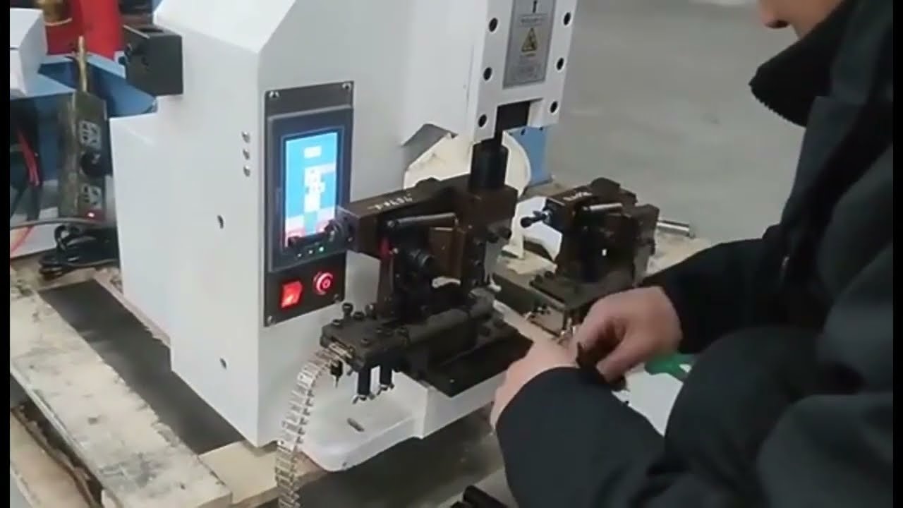 Großquerschnitt-Kabelcrimp-Maschine | Terminal-Crimpmaschine für die Industrie